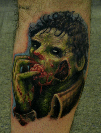 Tattoos - Dan Henk - I can smell your brains from here....