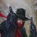 Who knows what evil lurks in the hearts of men.... Original Art Design Thumbnail