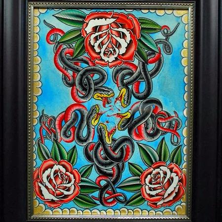 Tattoos - Snake party - 93979
