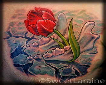 Tattoos - Sweet Laraine - Desert Tulip