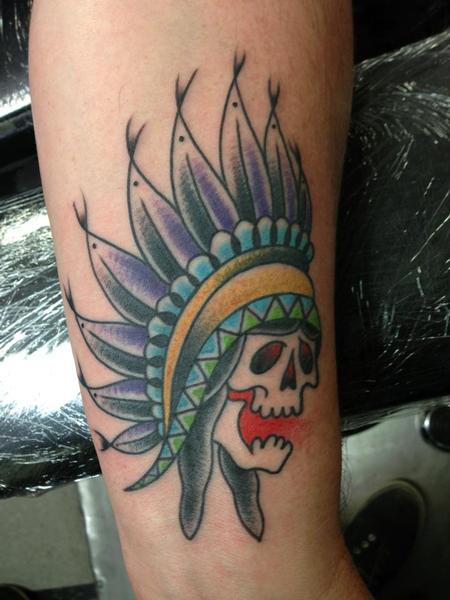 Tattoos - Chief Skull - 76962