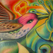 Tattoos - Bah Hummingbird! And Easter Lilies. - 25009