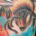 Tattoos - Killer Bee & Roses - 26990