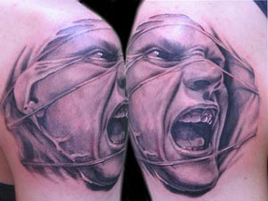 Tattoos - Horror Portrait - 33412