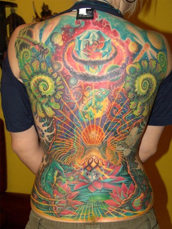 Tattoos - Zsolt - fantasy back