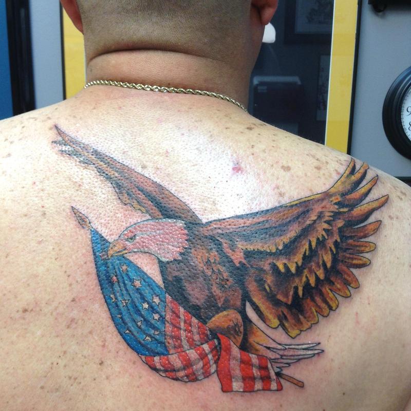 Flag Bearer by Cat Johnson TattooNOW