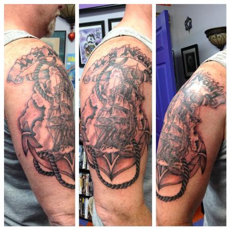 Navy Tattoo by Cat Johnson : Tattoos