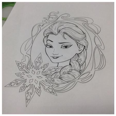 Tattoos - Elsa - 96081