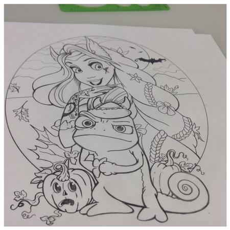 Tattoos - Halloween Tangled - 96184