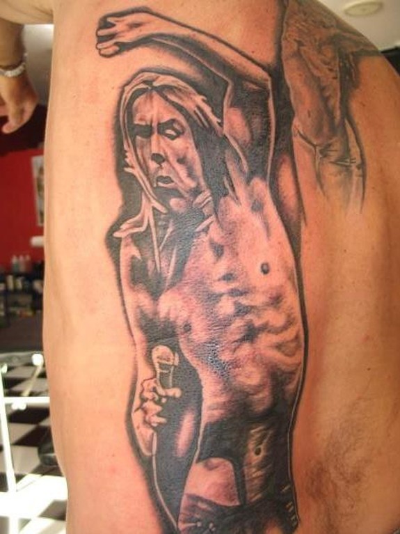 iggy pop tattoo by aj tattoonow iggy pop tattoo by aj tattoonow