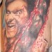 tattoos/ - Bloody Chain Saw Horror Tattoo - 48829