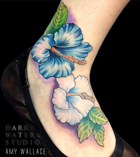 Tattoos - Hibiscus - 129307