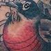 Bird and Roses Tattoo Thumbnail