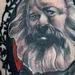 Karl Marx Cameo Tattoo Thumbnail