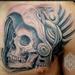 Aztec Skull Tattoo Design Thumbnail