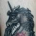 Black and Gray Unicorn Tattoo Tattoo Thumbnail
