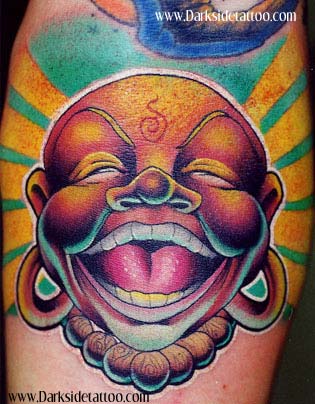 Tattoos - Ethnic Tibetan tattoos - Budda