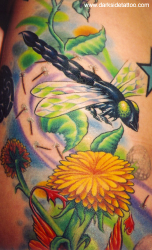 Tattoos - Dandelion Fairy Detail 1 - 3716