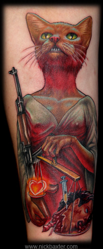 Tattoos - Lady Justice  - 5242