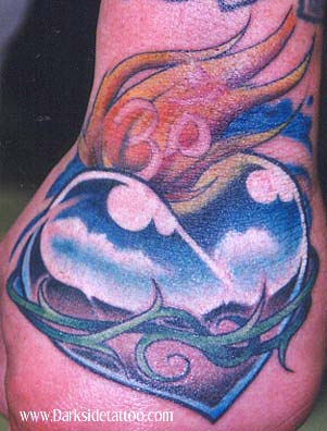 Tattoos - Ethnic Tibetan tattoos - Scared Heart