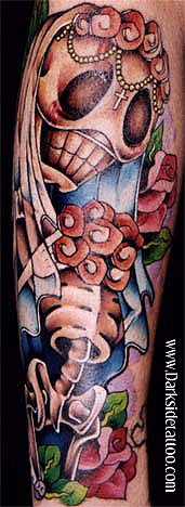 Tattoos - Ethnic Tibetan tattoos - Day of the Dead 