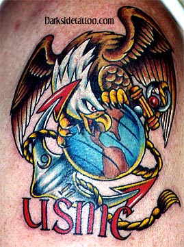 Usmc Tattoos on Usmc Tattoos