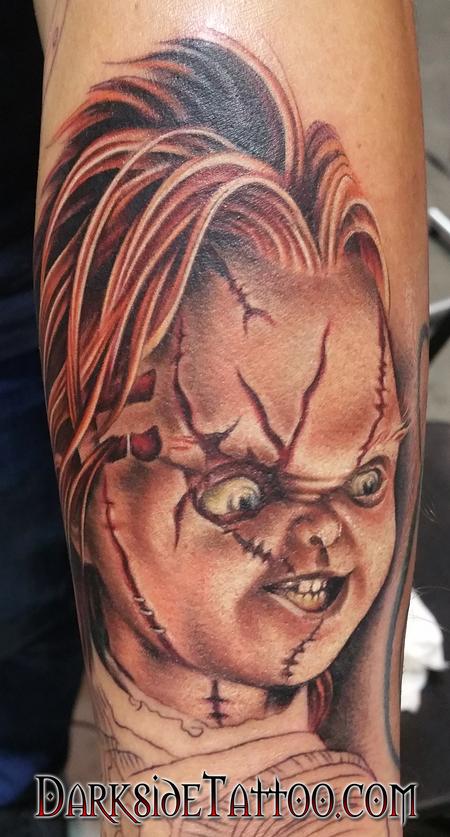 Sean O'Hara - Color Chucky Tattoo