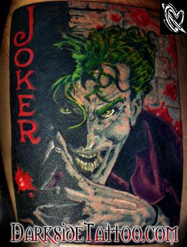 Troy Radecki - Joker Tattoo