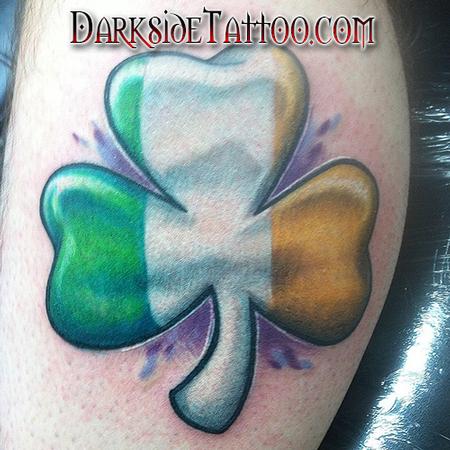 Mikey Har - Color Shamrock Tattoo