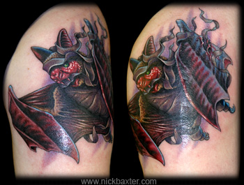 Tattoos - Mummy Bat - 5799