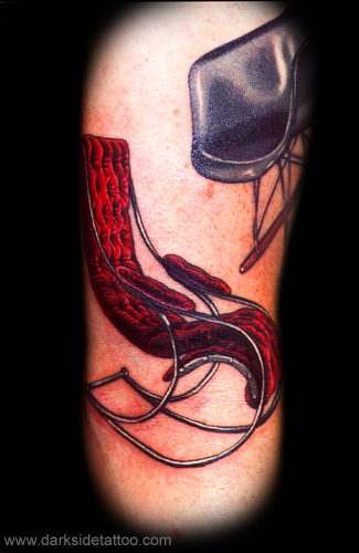 Tattoos - Red Rocking Chair - 3500