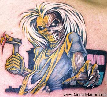 Tattoos - Music tattoos - Eddie Killers