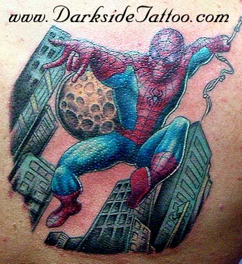 Tattoos - Rework tattoos - Spidey Re work
