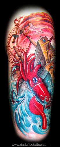 Tattoos - Giant Squid - 3648