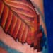 Tattoos - pixelated leaf (detail) - 1302