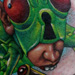 Tattoos - Introspective Humanoid Grasshopper - 4477