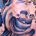 tattoo galleries/ - Tribal dolphin and waves - 461