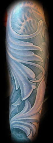 Tattoos - Bio Mech tattoos - ornamechal