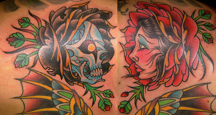 Ambigram Tattoos Life And life and death tattoo. Ambigram Tattoos Life And
