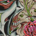 tattoo galleries/ - Demon and Roses II - 11354
