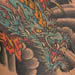 tattoo galleries/ - dragon and shishi chest