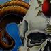 Skull Horns Original Art Design Thumbnail