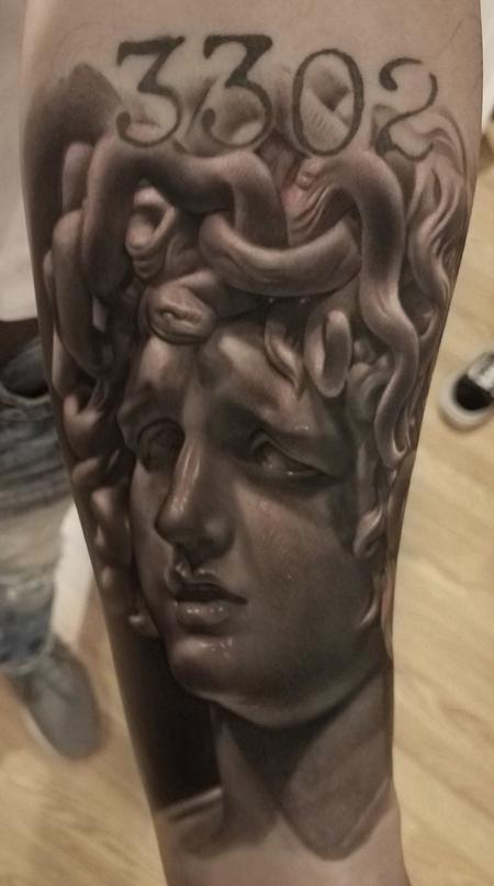Tattoos - David Vega Classic Medusa - 131072