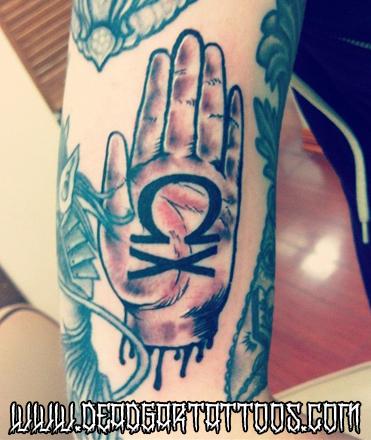 Tattoos - Omega Hand - 65607