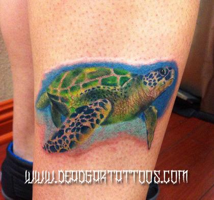 Tattoos - Sea Turtle - 65604