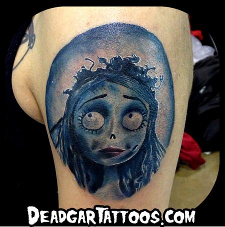 Edgar - Corpse Bride Tattoo 