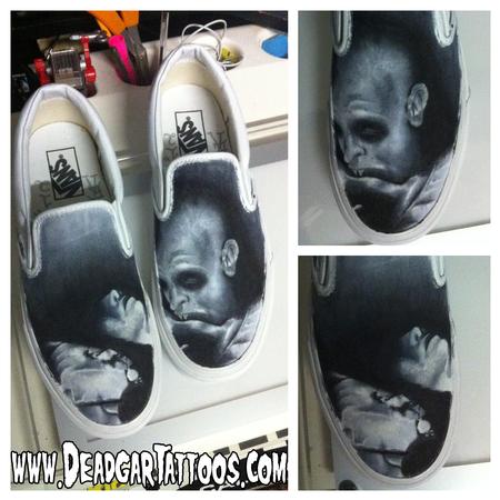 Custom  Shoes on Nosferatu Custom Vans Shoes   Original Art