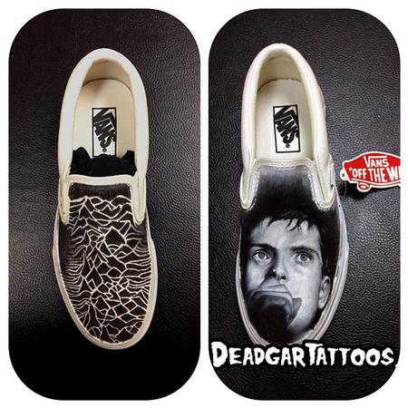 Edgar - Joy Division Custom Vans