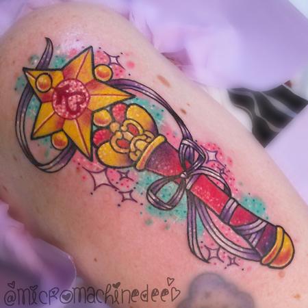 Tattoos - Sailor Moon, Sailor Mars Wand - 128618