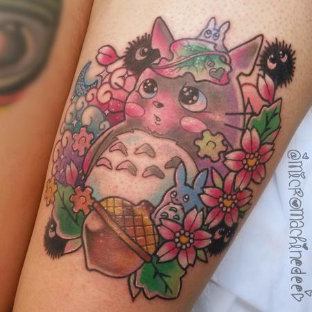 Tattoos - Kawaii Totoro - 128617